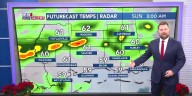 Foggy start Saturday and unseasonably warm, cold blast arrives Sunday morning