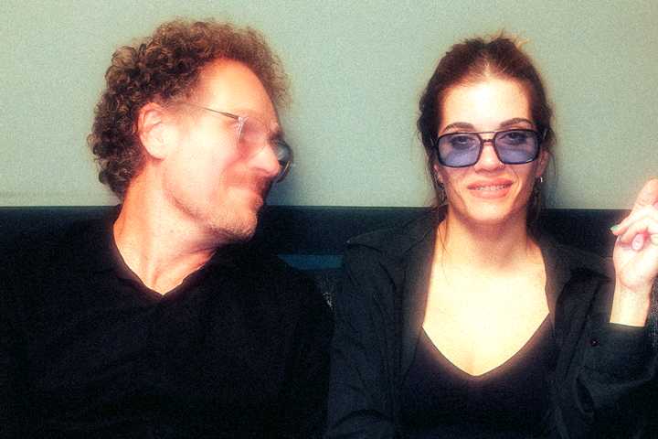 An Espil y Cirilo Fernández en Anfiteatro del Parque Centenario