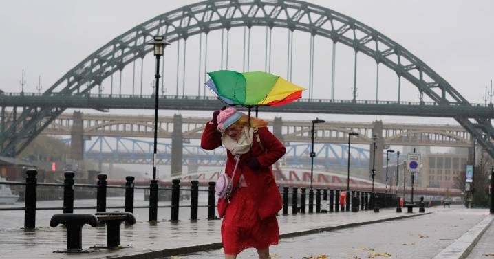 North East weather warning updated as Storm Bram brings strong gusts and heavy rain