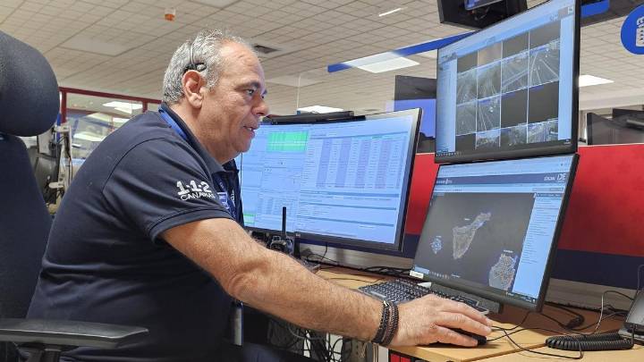 Un motorista herido tras una colisión en Tenerife