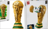 LEGO presenta una réplica de la Copa del Mundo para construir; ¿Cuánto cuesta?