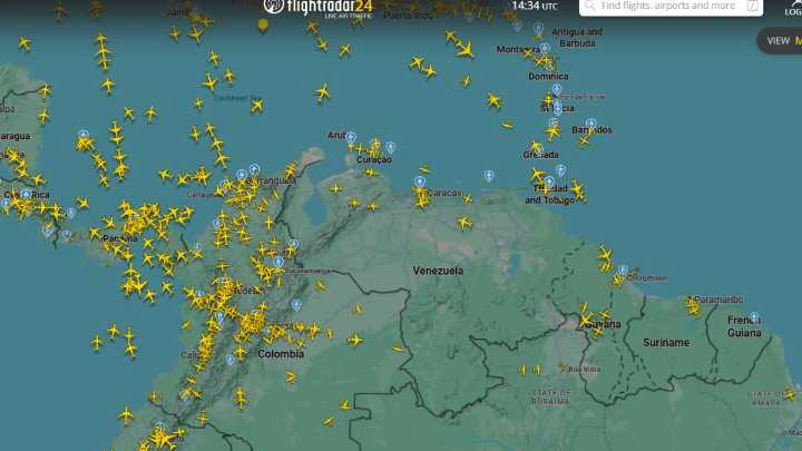 Venezuela pierde el 60 % de los vuelos internacionales por la suspensión de 12 aerolíneas debido a la advertencia de Estados Unidos