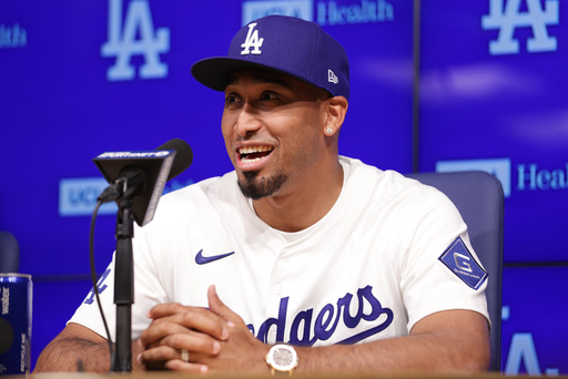 ¡Preparen las trompetas! Edwin Díaz llega para iniciar su nueva etapa con los campeones Dodgers