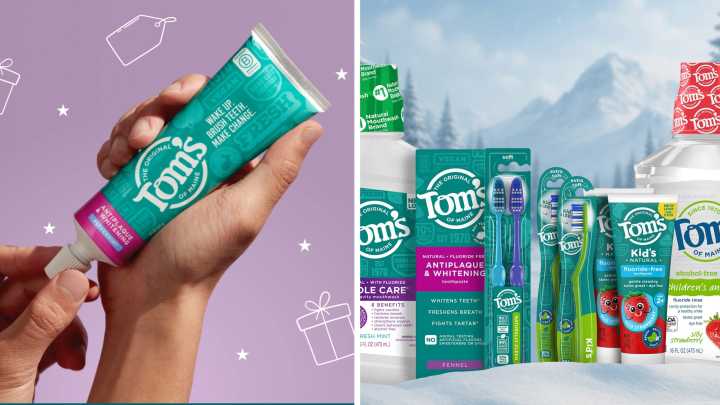 Tom's of Maine holiday sale includes 30% off sitewide