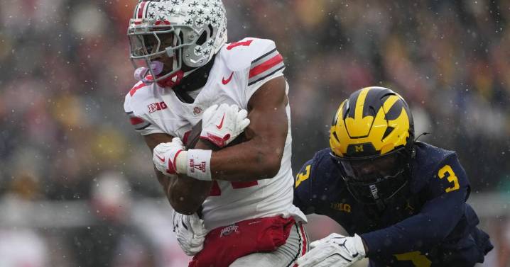 Roundup | No. 1 Ohio State beats No. 15 Michigan, sets up game with No. 2 Indiana for Big Ten title