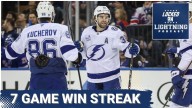 UNSTOPPABLE: Lightning Win Streak Hits 7 Games | Kucherov, Hagel, and Guentzel Lead the Charge