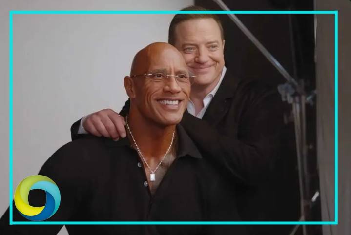 Dwayne Johnson agradece a Brendan Fraser por impulsarlo en el mundo del cine