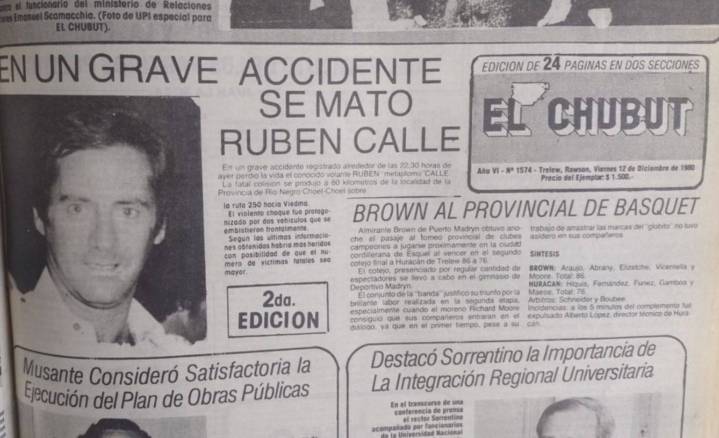 El recuerdo de Rubén «Metaplomo» Calle sigue vivo en el automovilismo regional