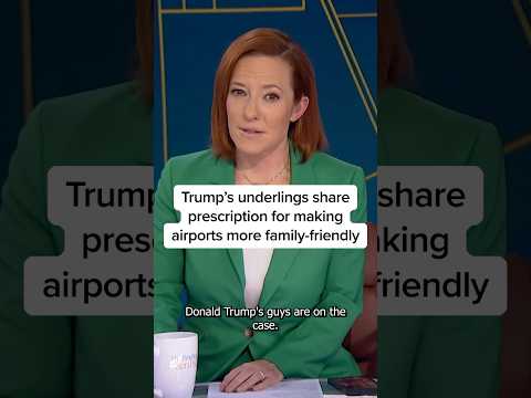 Trump's underlings share prescription for making airports more family