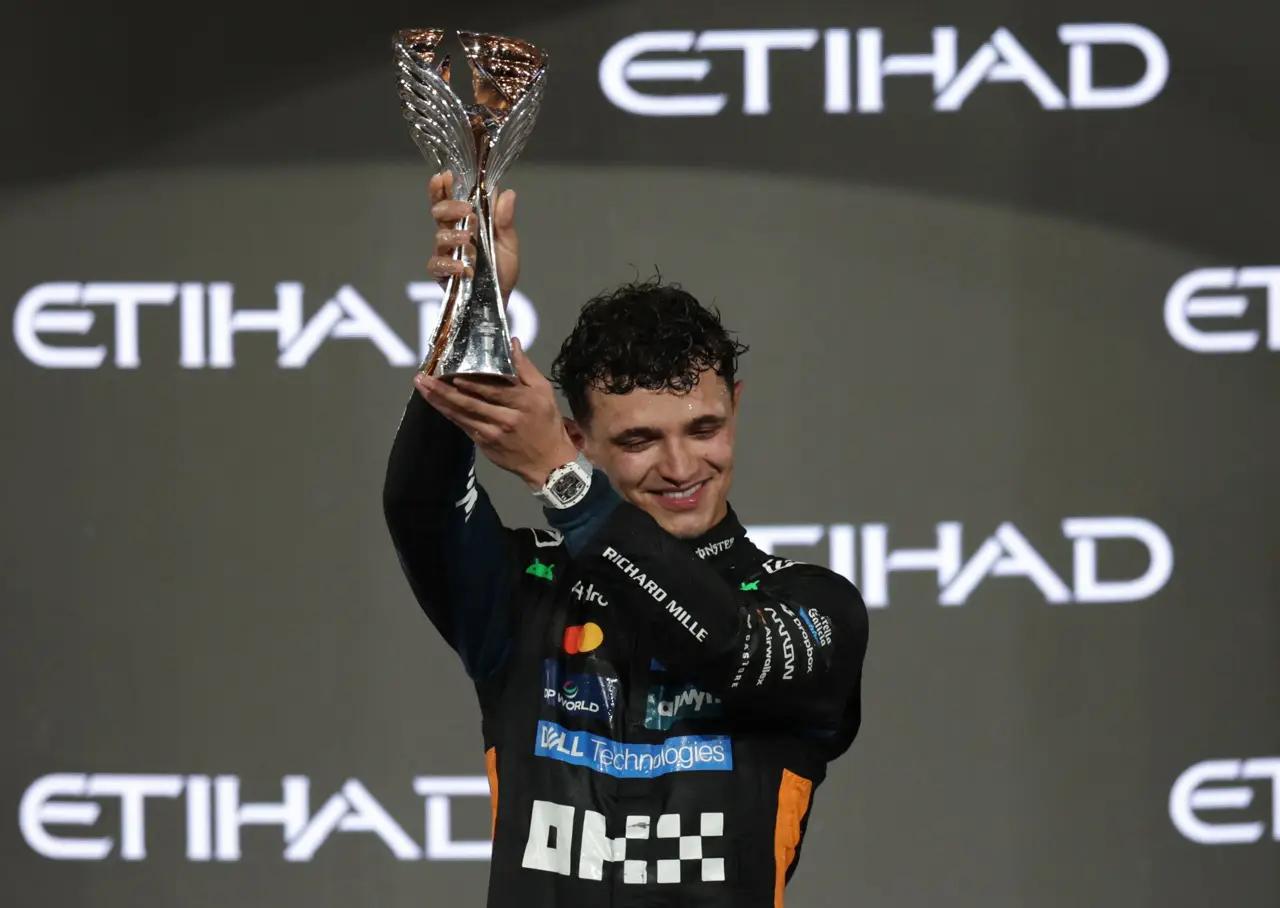 Lando Norris, un campeón discreto, pero al alza