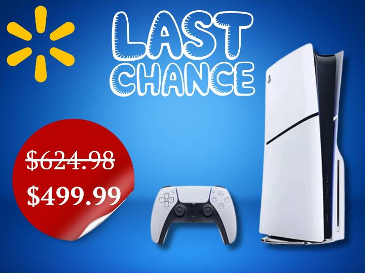 Walmart is capping off Cyber Monday with $124 off this PlayStation 5, plus other console deals