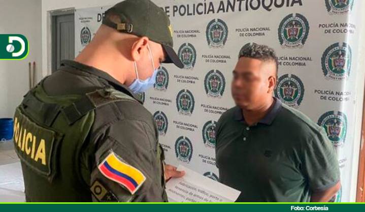Autoridades capturan en Antioquia a peligroso extorsionista del Clan del Golfo conocido como “El Conductor”