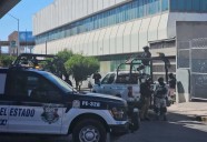 Nueve detenidos por enfrentamiento en El Pueblito son trasladados bajo fuerte resguardo