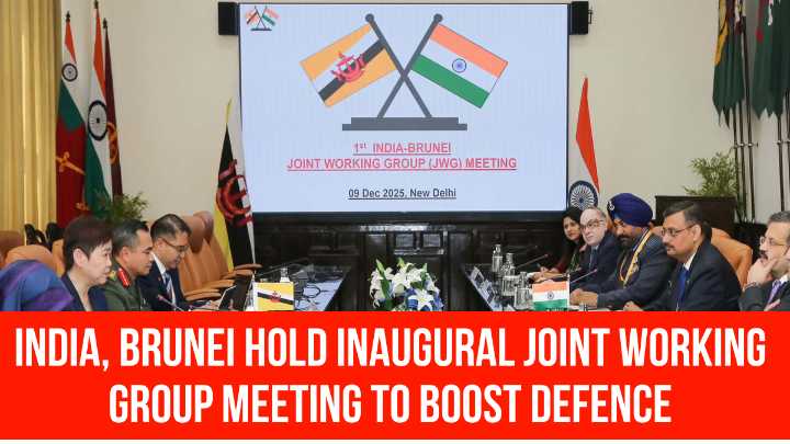 India, Brunei hold inaugural Joint Working Group meeting to boost defence cooperation