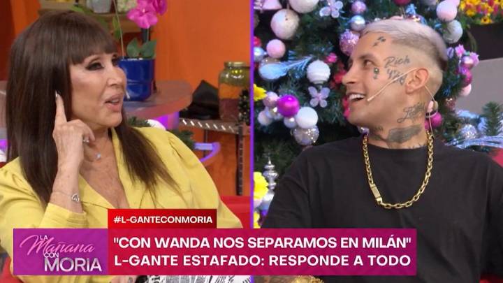 ¿Quedó expuesto? La picante pregunta de Moria a L-Gante sobre la China Suárez: "No me quemés..."
