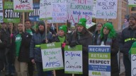 Unionized Legacy Health workers go on strike, picket outside local hospitals with no end in sight