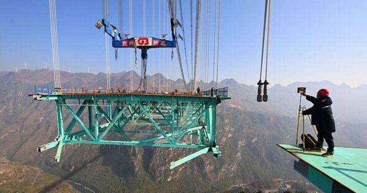 World's highest bridge cuts journey time from 2 hours to 2 minutes
