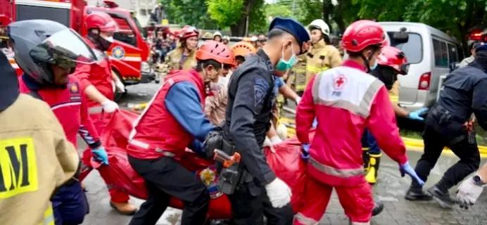 At Least 20 Die As Massive Blaze Rips Through Office Building In Jakarta, Indonesia