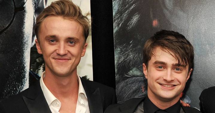 Daniel Radcliffe, Tom Felton Harry Potter Reunion