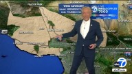 Los Angeles weather: Santa Ana winds remain for another day in Southern California Thursday