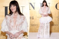 Dakota Johnson wows in sheer white lace at Red Sea International Film Festival