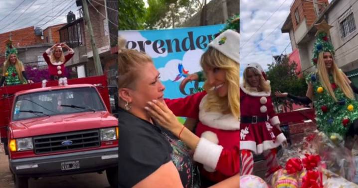 Teffy y Vicky Xipolitakis protagonizaron una iniciativa solidaria