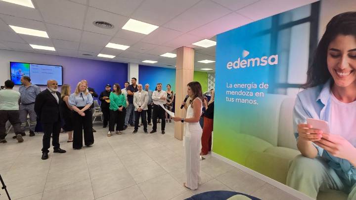 Edemsa presentó su nueva marca durante la inauguración de la oficina de Capital