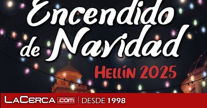 La iluminación navideña se encenderá este viernes en Hellín, que tendrá más luces y más zonas iluminadas