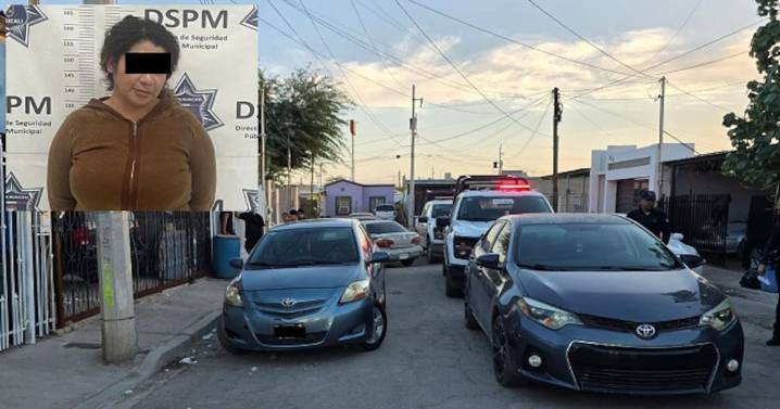 Mujer intenta atropellar a policía durante atención de violencia familiar