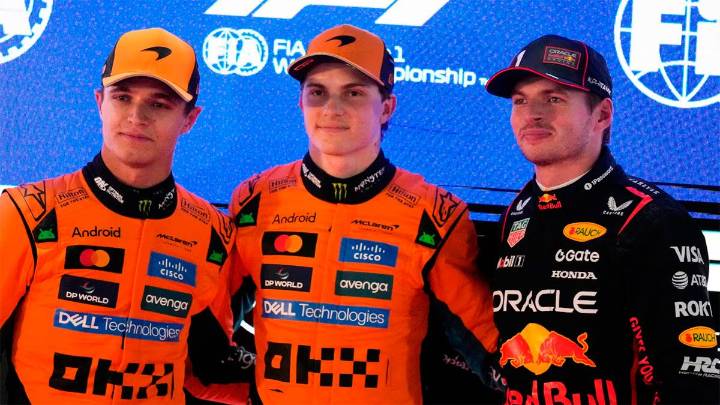 Se definen el campeonato de la Fórmula 1: qué necesitan Verstappen, Norris y Piastri para quedarse con el título