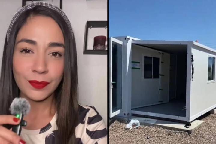 Video: Así fue traer una casa prefabricada de AliExpress hasta Baja California