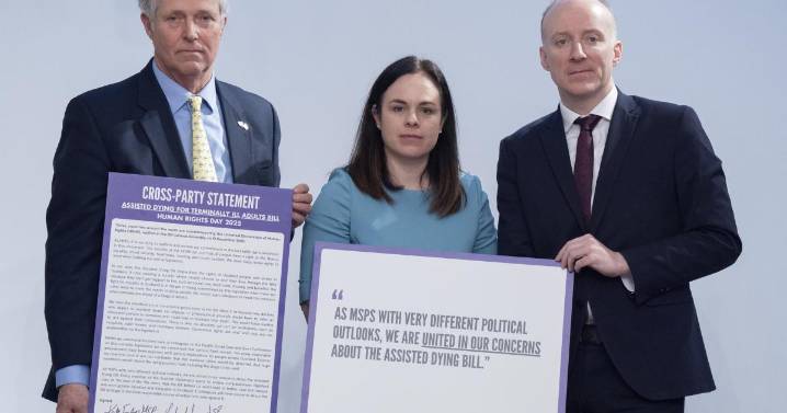 Cross-party MSPs say Scottish assisted dying bill has 'serious flaws'