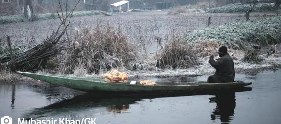 Biting cold grips Kashmir, mercury below freezing point in several areas