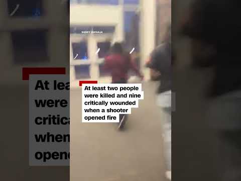 Video shows students evacuating Brown University