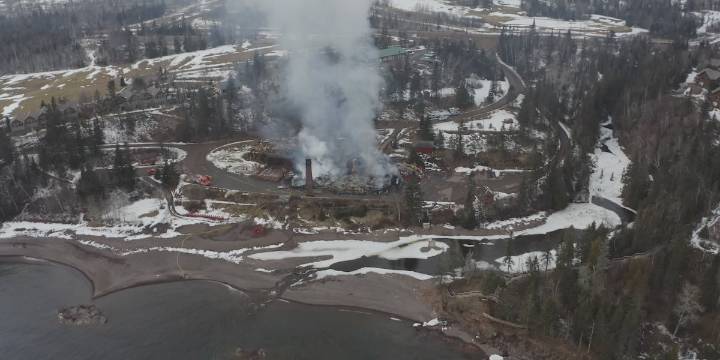 Lutsen community responds after owner charged in historic lodge fire