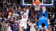 Kansas basketball vs UConn photos from Allen Fieldhouse