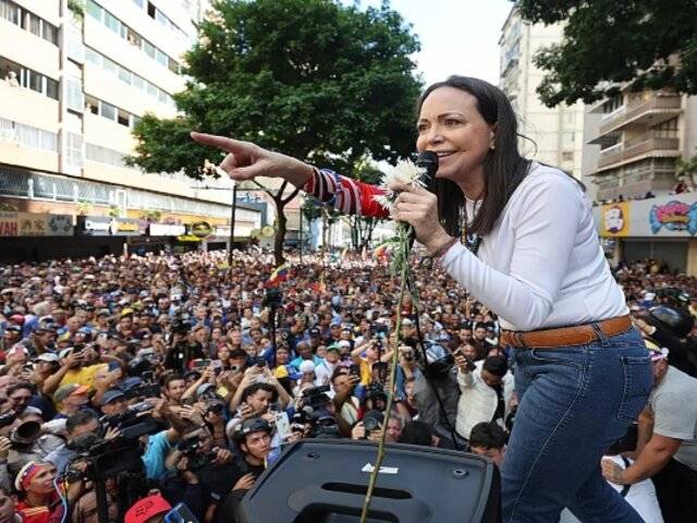 María Corina Machado convoca marcha mundial tras ser galardonada con el Nobel de la Paz