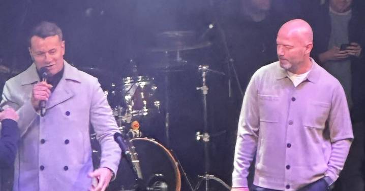 Newcastle legends Alan Shearer and Shay Given surprise guests at Stack on Derby Day