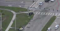 1 dead in two-vehicle crash in Davie, police say