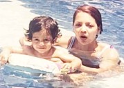 Ahaan Panday posts cute throwback pool moment with mom Deanne on her birthday