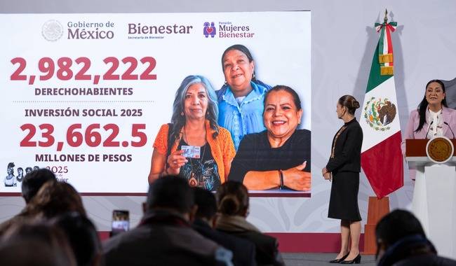 En 2025, Programas para el Bienestar han beneficiado a más de 32 millones de personas: Presidenta Claudia Sheinbaum