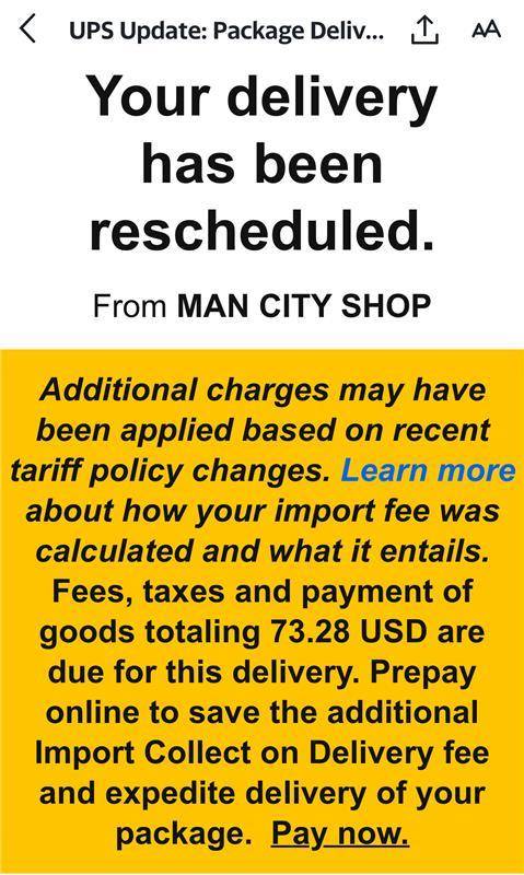 Tariffs threaten surprise fees for holiday shoppers