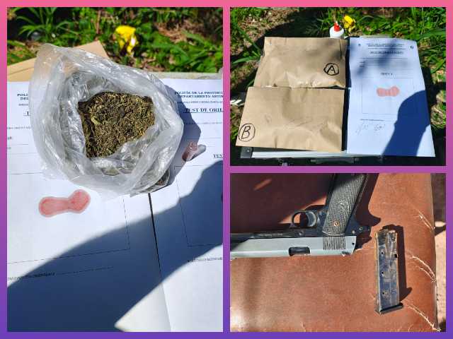BARRANQUERAS: Secuestran Un Arma, Marihuana En Un Allanamiento, Un Detenido