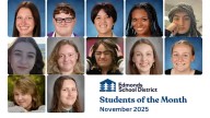 Edmonds School District High School Students of Month for November 2025