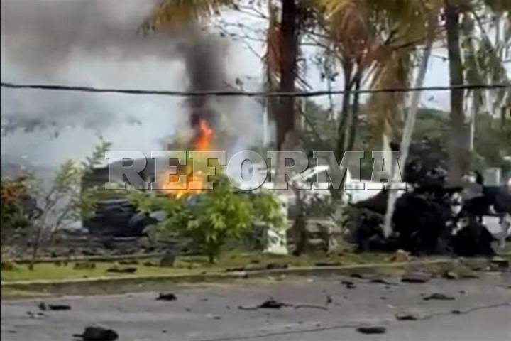 Inicia FGR carpeta por explosión de coche bomba en Michoacán
