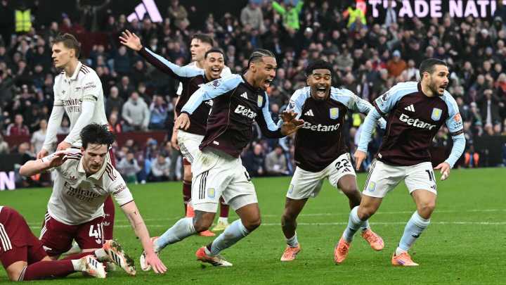 Aston Villa 2-1 Arsenal: Buendia wins it with last kick to blow title race wide open