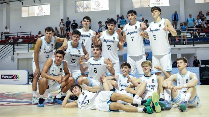 Argentina U17 arrolló a Ecuador y quedó a un paso de las semifinales en el Sudamericano en Ecuador