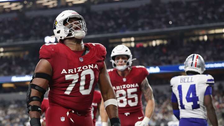 Report: Cardinals LT Paris Johnson is expected to miss time with an MCL sprain