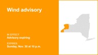 NY weather: The wind advisory for part of New York is expected to expire at 10 p.m.
