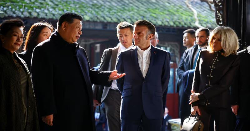 Xi and Macron hold talks in Chengdu as China and France strengthen ties